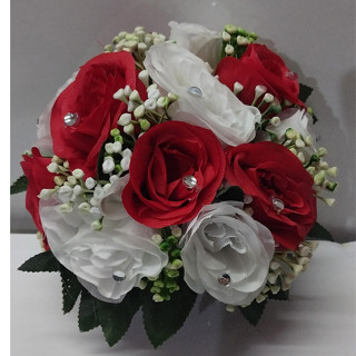 Buquê de Rosa com pérola