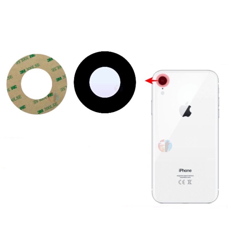 Vidro da Camera Iphone XR Lente da Câmera Traseira Vidrinho Traseira Original