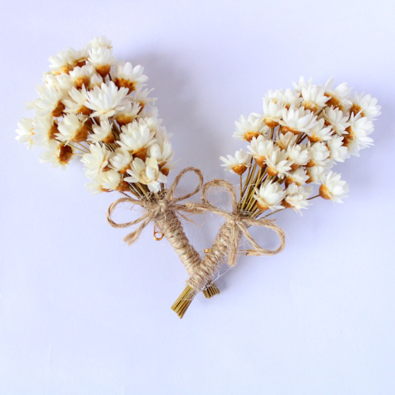 flor de lapela para noivo/padrinhos ( modelo cascata )