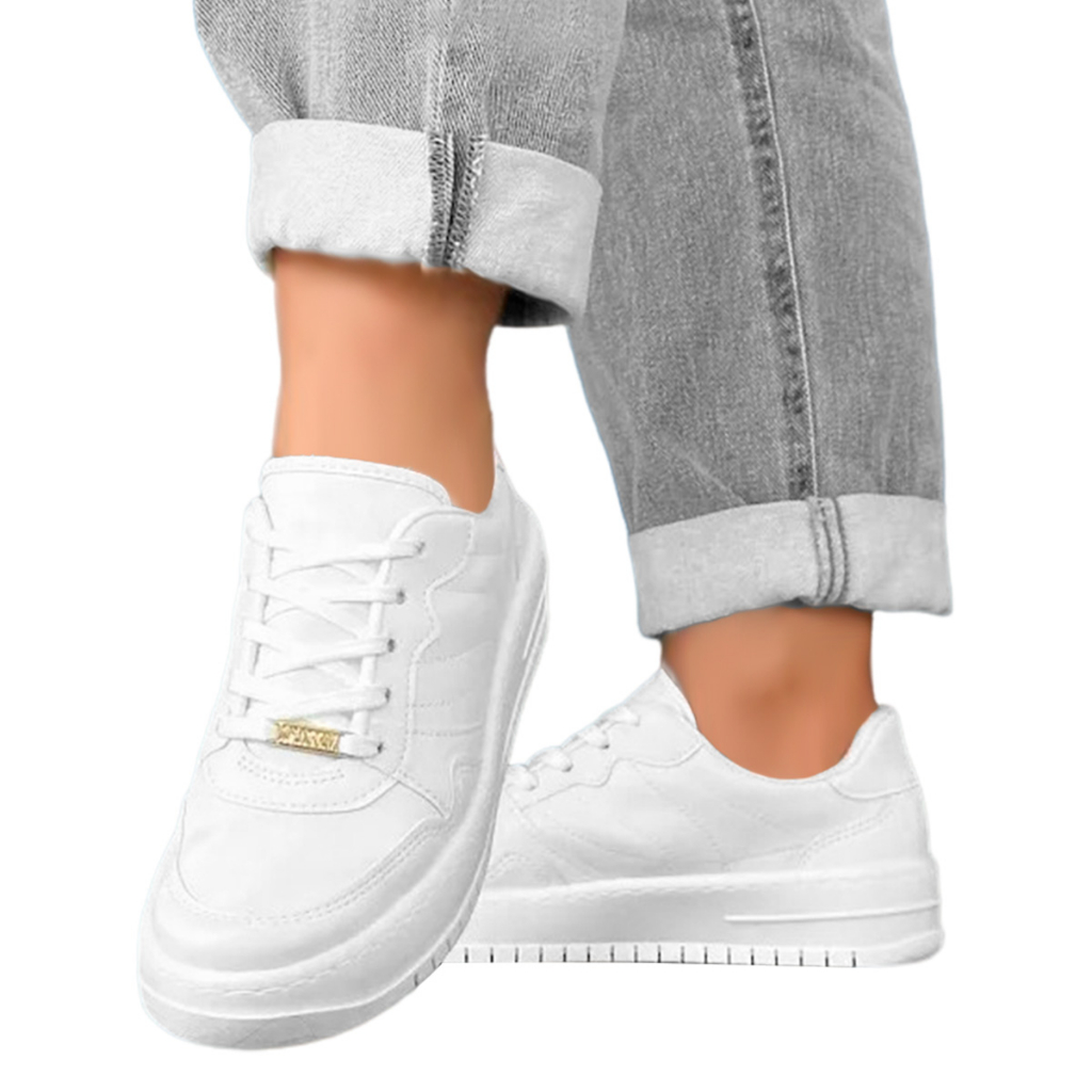 Tênis Feminino Casual Plataforma Vizzano Sola Alta Original - Conforto Elegância Antiderrapante Versátil Casual Original