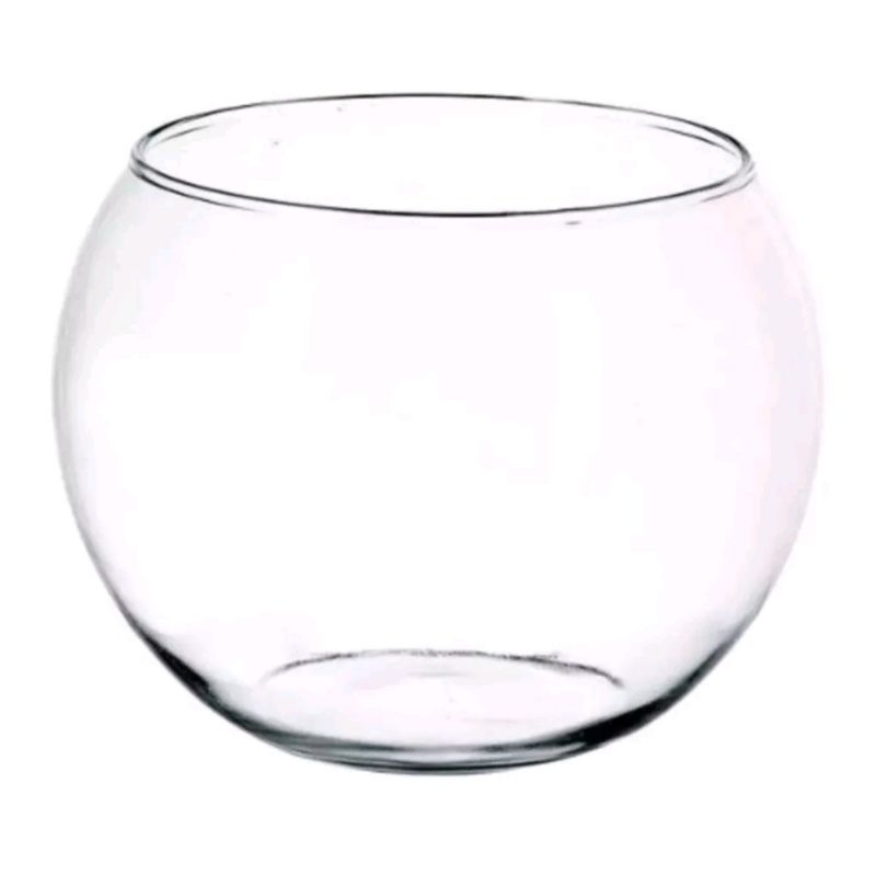 Vaso Aquário Redondo Terrário Transparente Decorarivo para Arranjo de  Flores Mesa Festas Casamentos 5 Litros