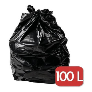 Saco de lixo Preto 100 Litros com 100 Unidades FRETE GRATIS em Oferta na Shopee