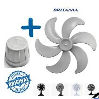 HELICE DE 30 CMM + Porca da hélice Britania / Philco 30 / Cinza Original