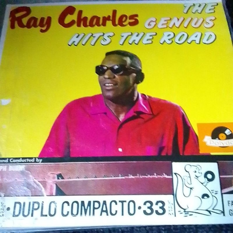 compacto vinil - ray charles genius the hits the road jack   samba rock