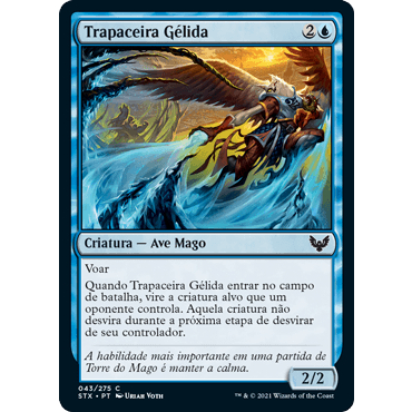 Trapaceira Gélida (FOIL) - Magic The Gathering