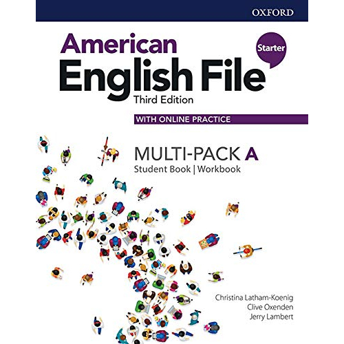 Curso Oxford American English File Level Starter A third edition multipack student book e workbook American English