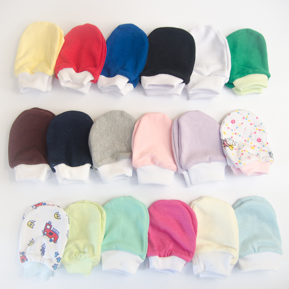 Kit 3 Pares de Luvas para Bebê Recém Nascido Maternidade 100% Algodão Antialérgico em Oferta na Shopee