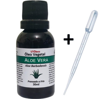 Óleo Vegetal Aloe Vera 30ml Para cremes, sabonetes e cosméticos em geral