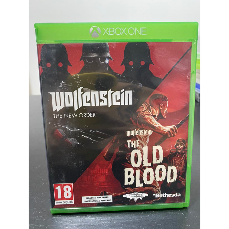 Wolfenstein The New Order + The Old Blood Xbox One - Jogos de Xbox One Original Usado Jogos de Tiro Xbox Series X