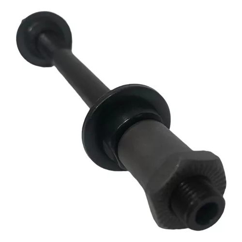 Detalhes do Eixo Traseiro Furado 3/8 X 145mm Com Espaçador Bike Blocagem