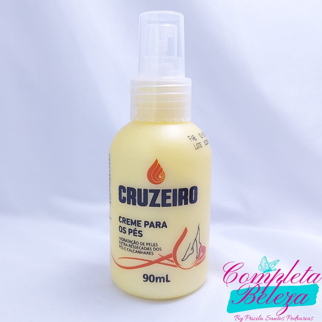 Creme Hidratante Para os Pés 90ml Cruzeiro