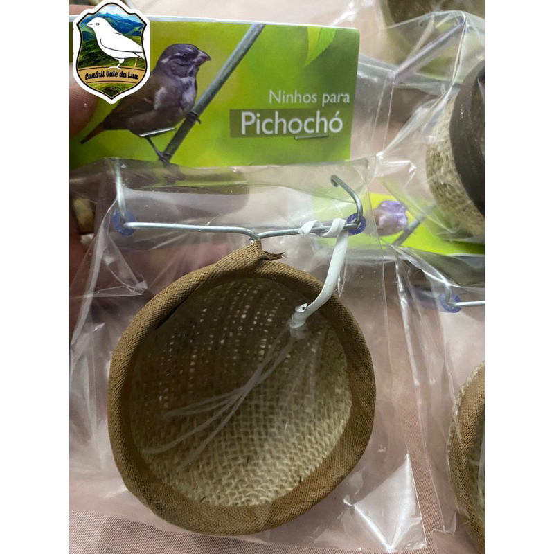 Ninho premium , Artesanal, excelente para Xanxao, xexéu , curio, pintassilgo, tarin…