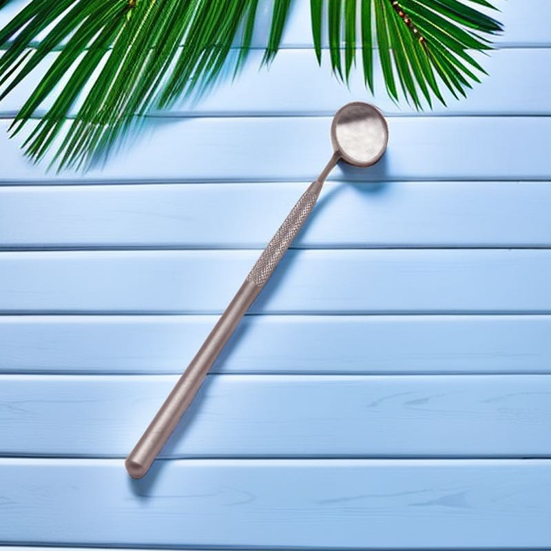 Espelho De Precisão Extensão Alongamento Cílios Inox