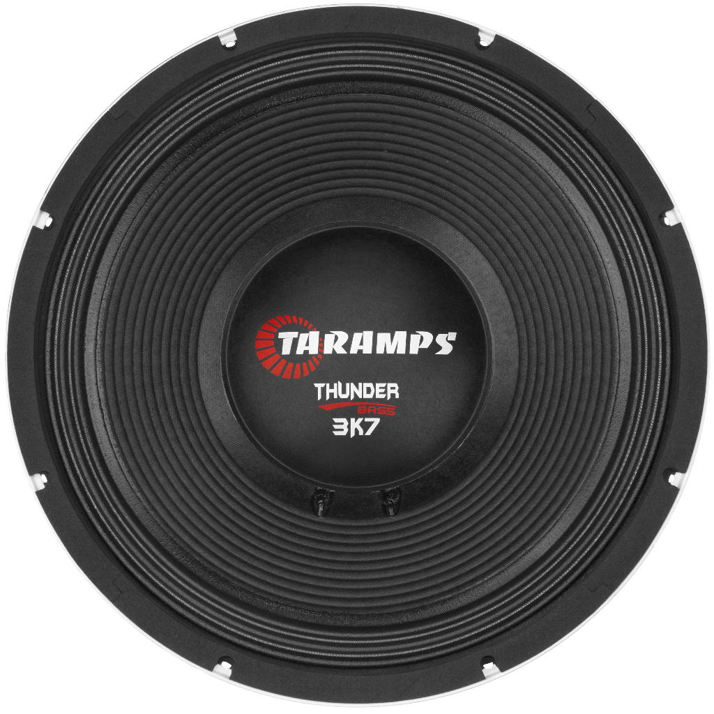 Alto Falante Subwoofer Taramps Thunder Bass 3K7 15 Polegadas 1200W RMS 4 Ohms 7Driver Sub Grave