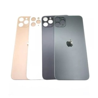 Tampa Traseira De Vidro Compatível IPhone 11 Pro Furo maior