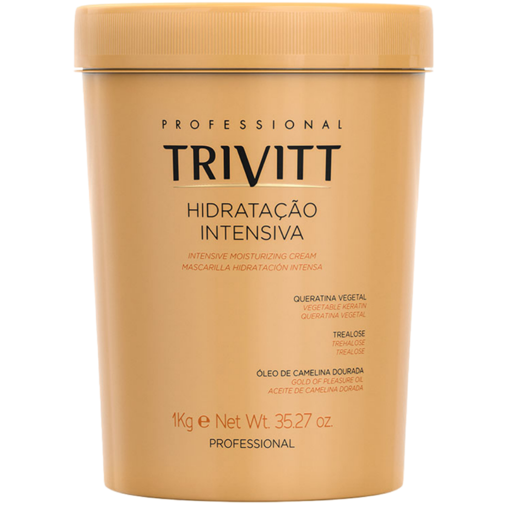 Máscara Creme De Hidratação Profissional Itallian Trivitt