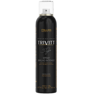 Finalizdor Spray De Brilho Intenso Trivitt Style 200 Ml