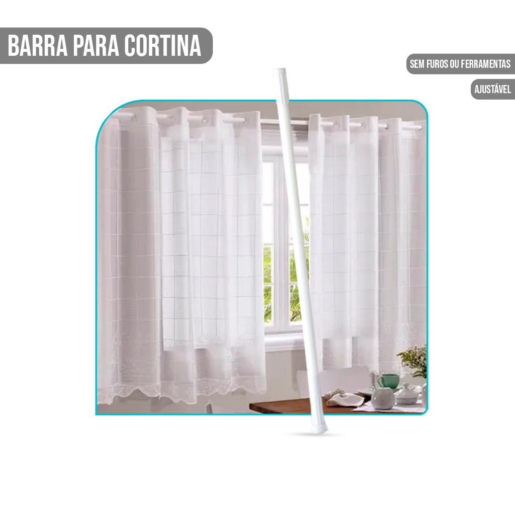 Barra Extensora para Cortina: Onde Comprar | BuscaProdutos
