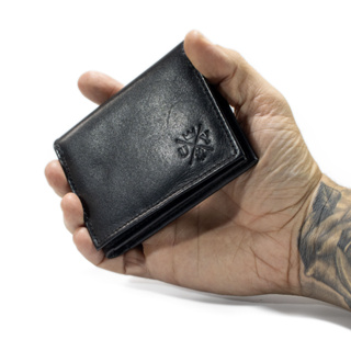 Carteira Masculina Porta Cartão Slim Couro Legitimo Para Notas,Cartões Moedas Cnh em Oferta na Shopee