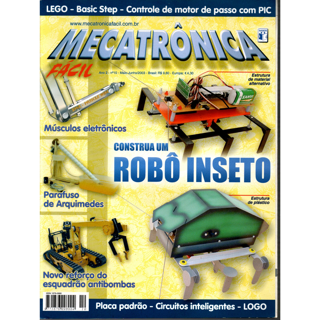 Revista Mecatrônica Fácil, Ano 2, Nº 10, Maio/Junho/2003