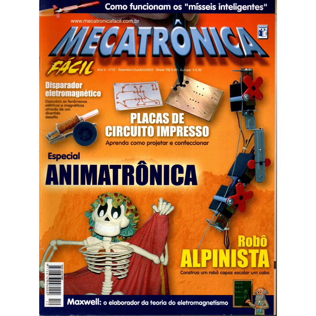 Revista Mecatrônica Fácil, Ano 2, Nº 12, Setembro/Outubro/2003
