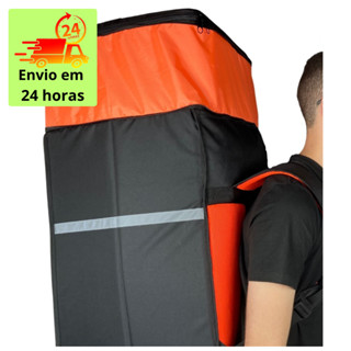 Bolsa Mochila 170 Litros Impermeável Motoboy Motoqueiro Cargueira Grande