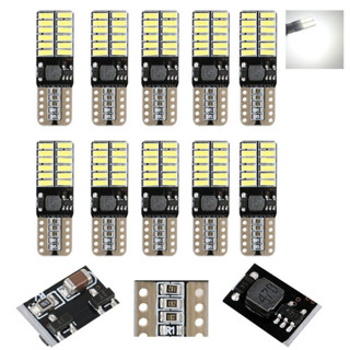 10 Led T10 24 SMD Canbus Canceller Branco 6000K Atacado