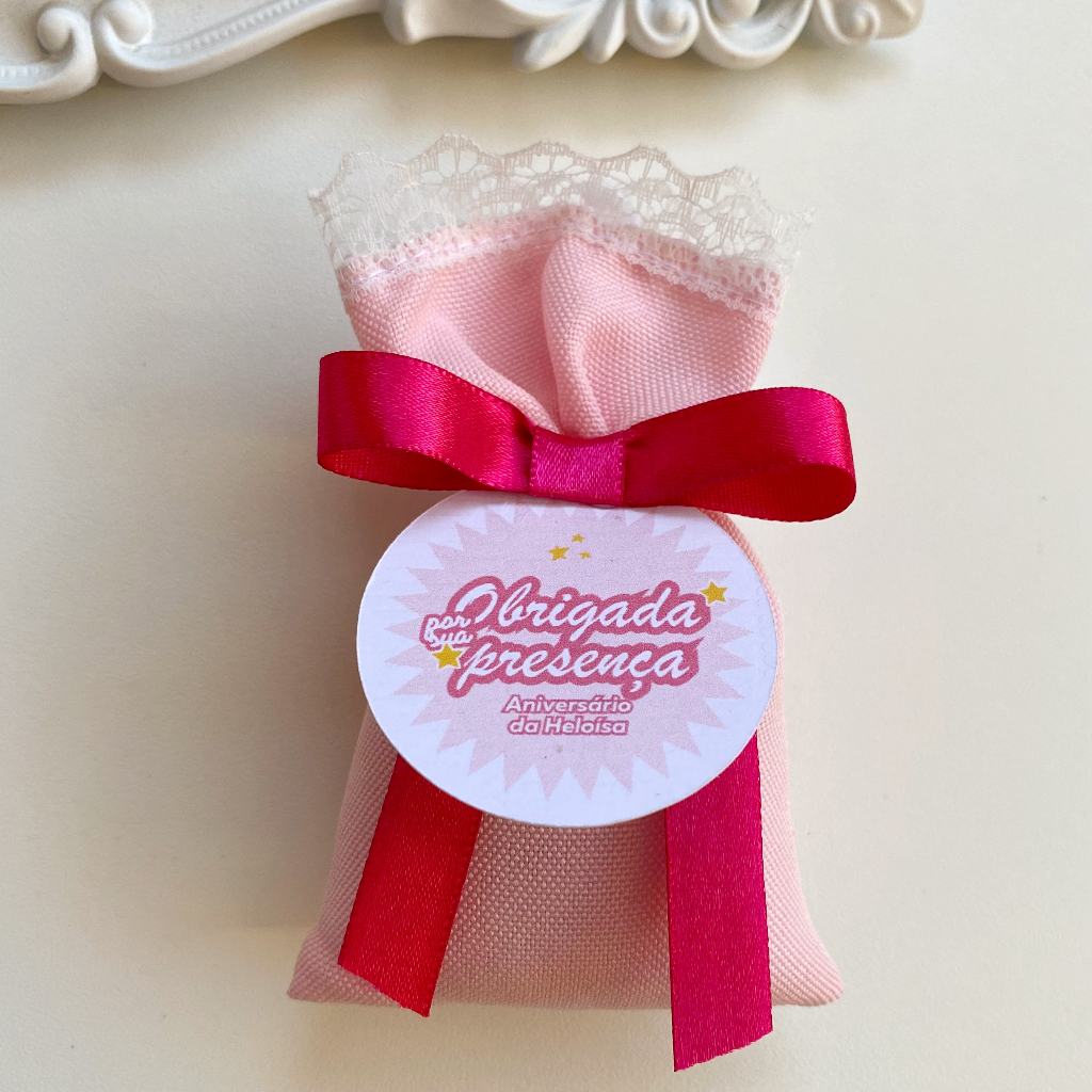 Kit Sachê Perfumado Personalizado Lembrancinha Luxo com Nome | Aniversário Maternidade Chá de Bebê | Barbie | Exclusivo