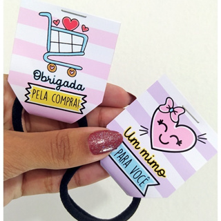 50 Amarrador - Tag para Xuxinha/Amarrador/Rabicó - Mimos para Clientes em Oferta na Shopee