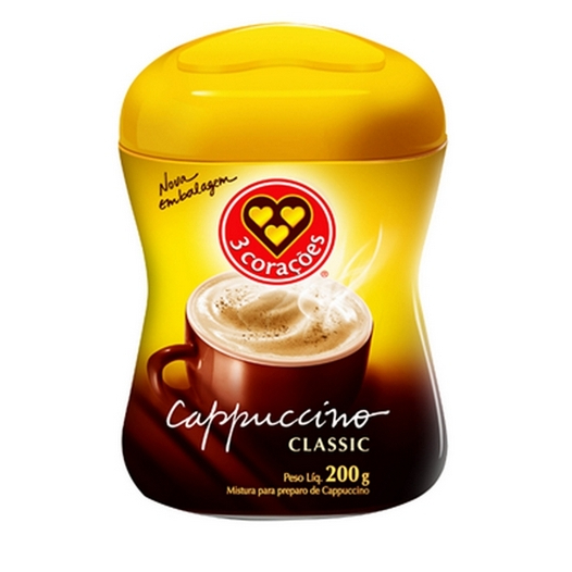 Cappuccino 3Corações Clássico 400G