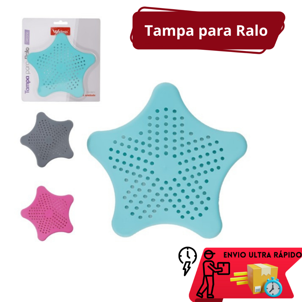 Ralo de PIA de SILICONE - Tampa de PIA estrela de Silicone