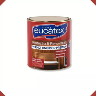 Verniz Tingidor Eucatex De 900ml (Mogno e Imbuia) Premium Brilhante P/madeiras - Cores em Oferta na Shopee