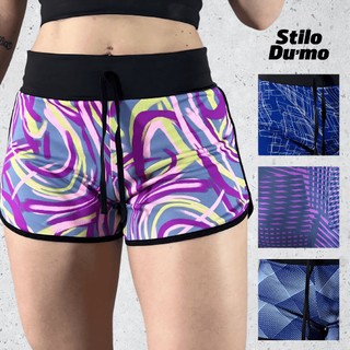Shorts Feminino Soltinho Com Cordão P ao GG