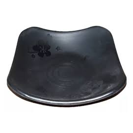 Kit 2 Prato Melamina Oriental Molheira Funda Comida Japonesa 13,5cm