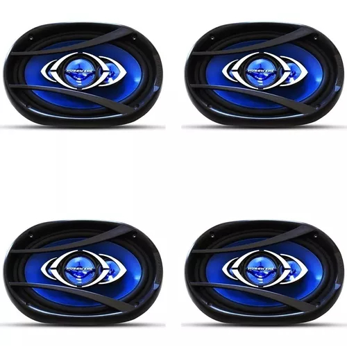 Kit 4 Alto Falante Quadriaxial Hurricane Cm69 360wrms 6x9 em Oferta na Shopee