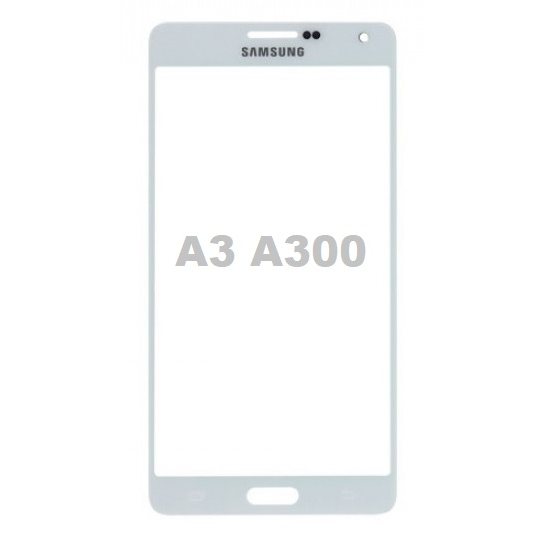Peça Vidro Frontal sem Touch compatível com Samsung Galaxy A3 2015 (a300) - Preto