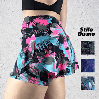 Short Saia feminino Academia Suplex feminina Estampado