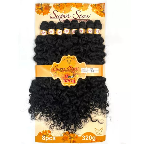 Cabelo 100% Orgânico Cacheado Ipê Super Star Promoção 1pct
