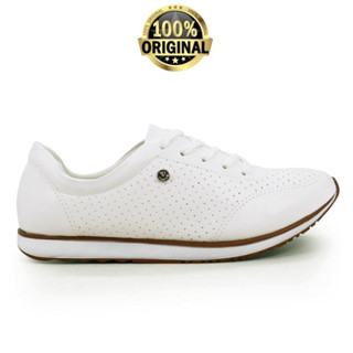 Tênis Via Uno Casual Feminino Casual Preto Branco Original com Nota Fiscal e Garantia
