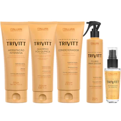 Kit 05 Produtos Trivitt Profissisional Itallian Faça Em Casa