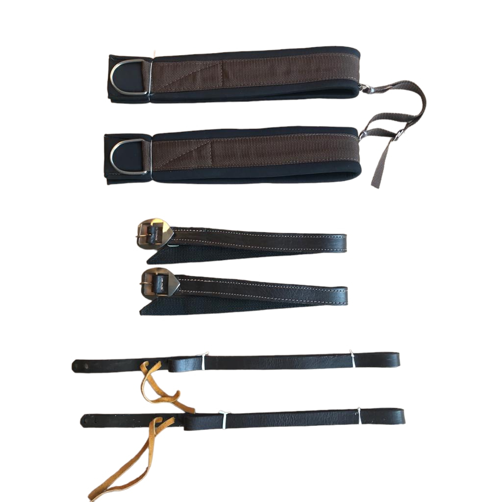 kit arreamento para sela arreata para cavalo em couro legitimo ferragens em inox barrigueiras loros contra latego estribos e cabeçada