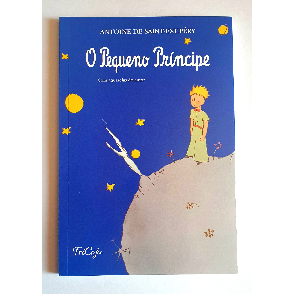 Livro - Pequeno Príncipe Capa Azul