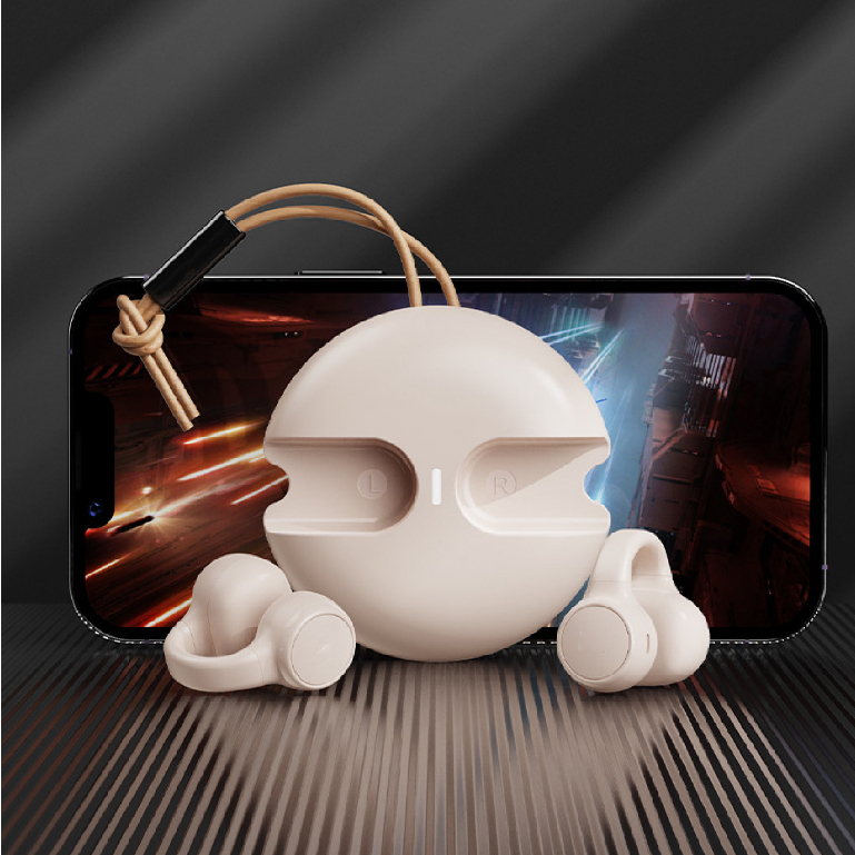 Fone De Ouvido Condução Óssea Bluetooth 5.3 Sem Fio Tws em Oferta na Shopee