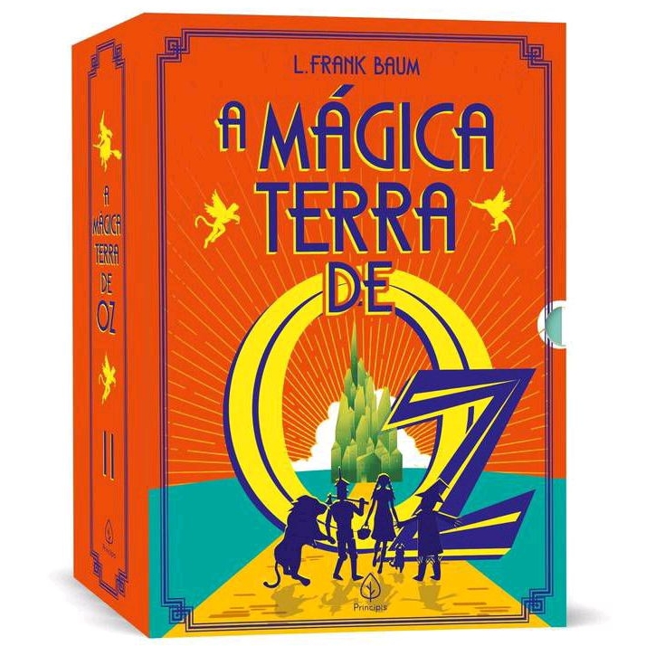 Box A Mágica terra de Oz II - 7 Livros em Oferta na Shopee