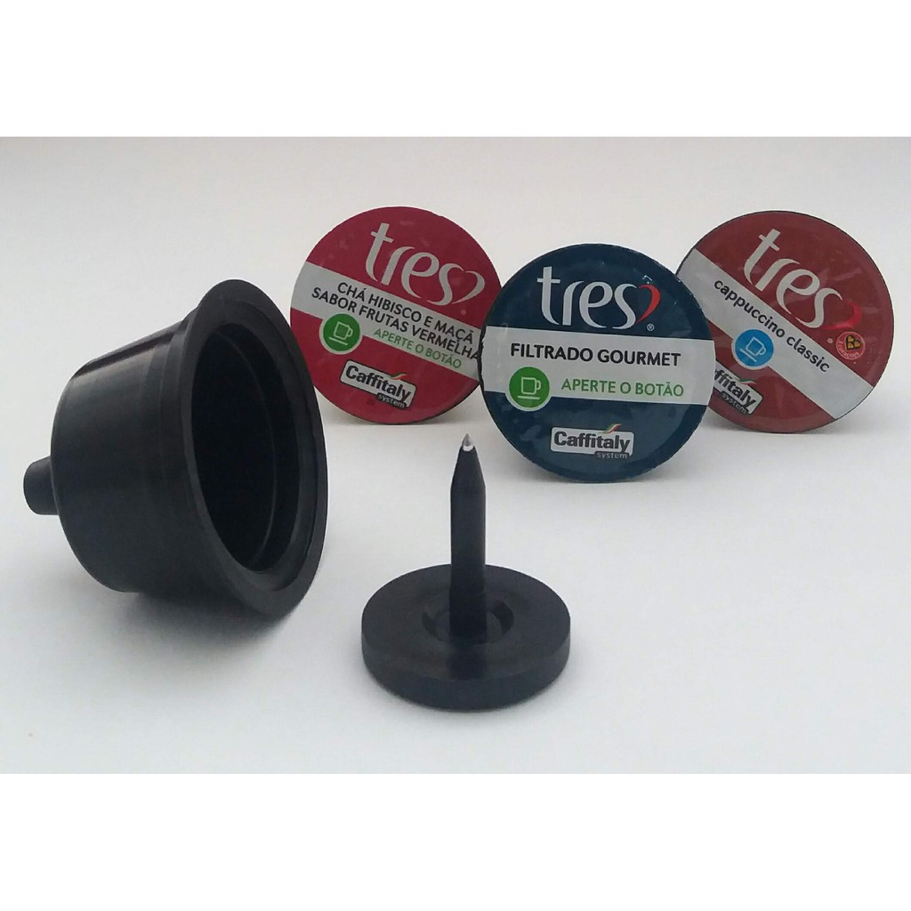 Adaptador De Cápsulas Da Três corações P/ cafeteira Dolce Gusto -- DUALCAP