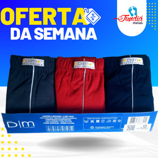 Kit 6 Cueca Slip Em Algodão Com Elástico Rebatido Dom Marco