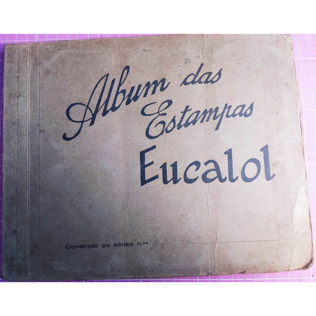 Álbum das Estampas Eucalol - varias séries - 109 figuras