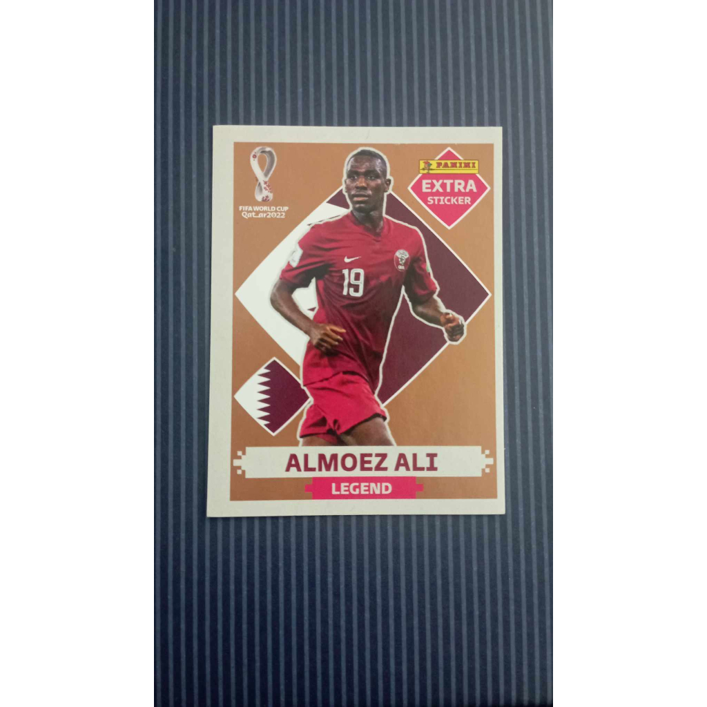 Almoez Ali Legend - Figurinha Avulsa do Álbum da Copa do Mundo 2022 FIFA Qatar