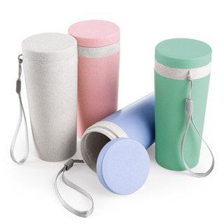 Copo Fibra de Bambu 350 ml Térmico - Copo Térmico- Livre BPA