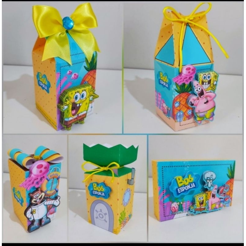KIT PERSONALIZADOS BOB ESPONJA